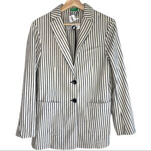 United Colours of Benetton 100% Cotton Striped Blz